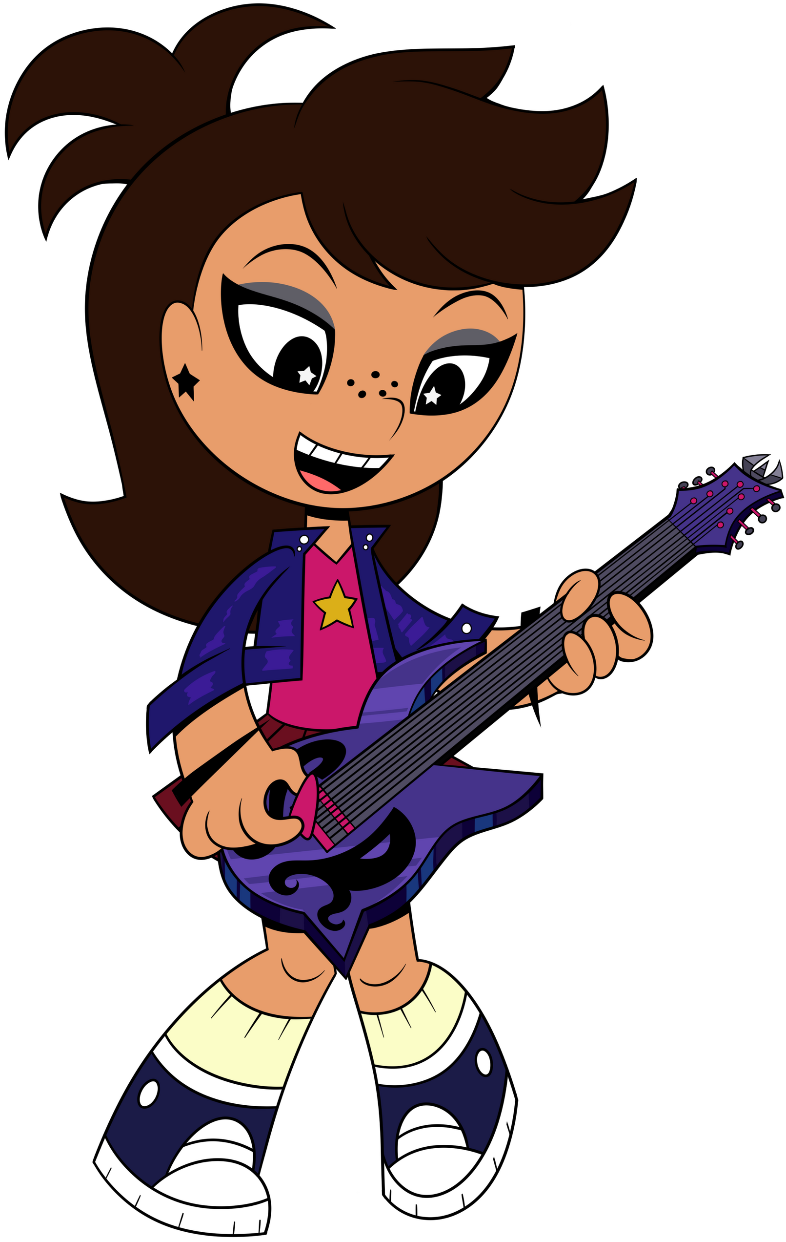 Skylar Rockers Skylar Rockers with her guitar